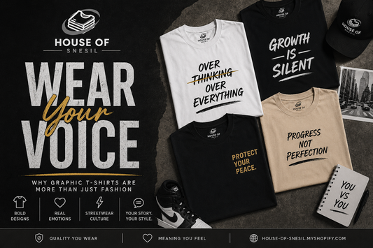 Wear Your Voice: Why Graphic T-Shirts Are More Than Just Fashion