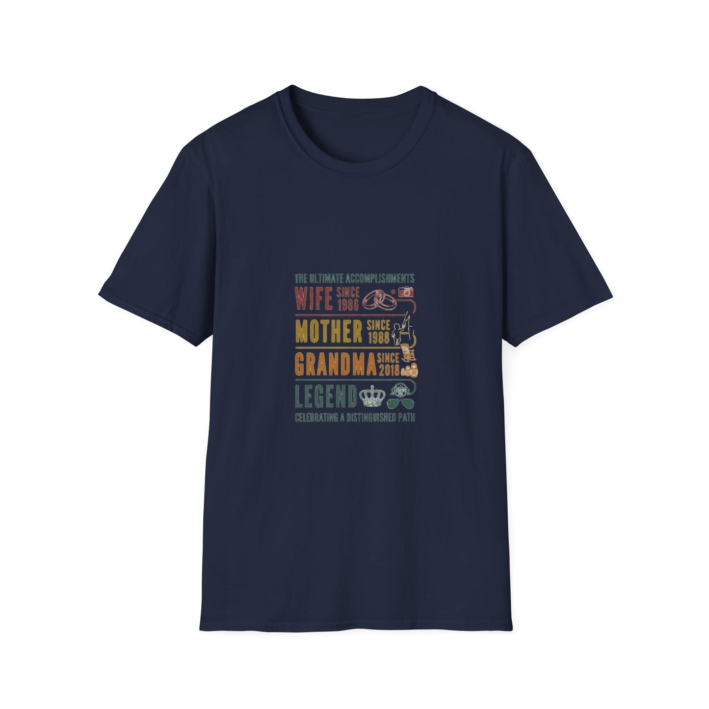 Wife Mother Grandma Legend T-Shirt – Funny Multigenerational Family Tee I Graphic Tee