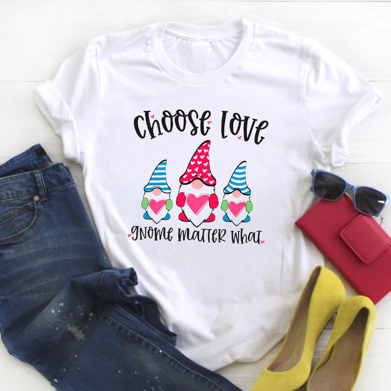Couple Men's And Women's T-shirts