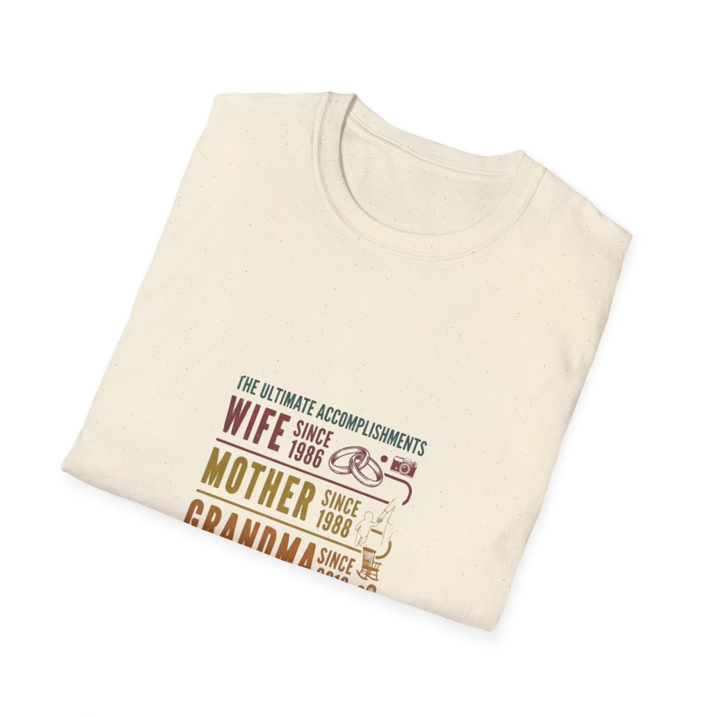 Wife Mother Grandma Legend T-Shirt – Funny Multigenerational Family Tee I Graphic Tee