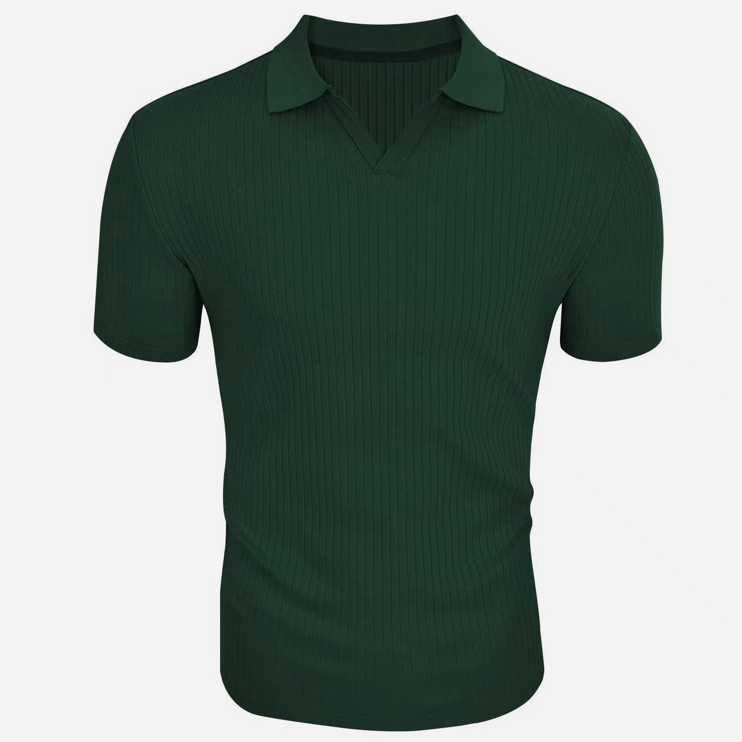 Polo Shirt Lapel V-neck