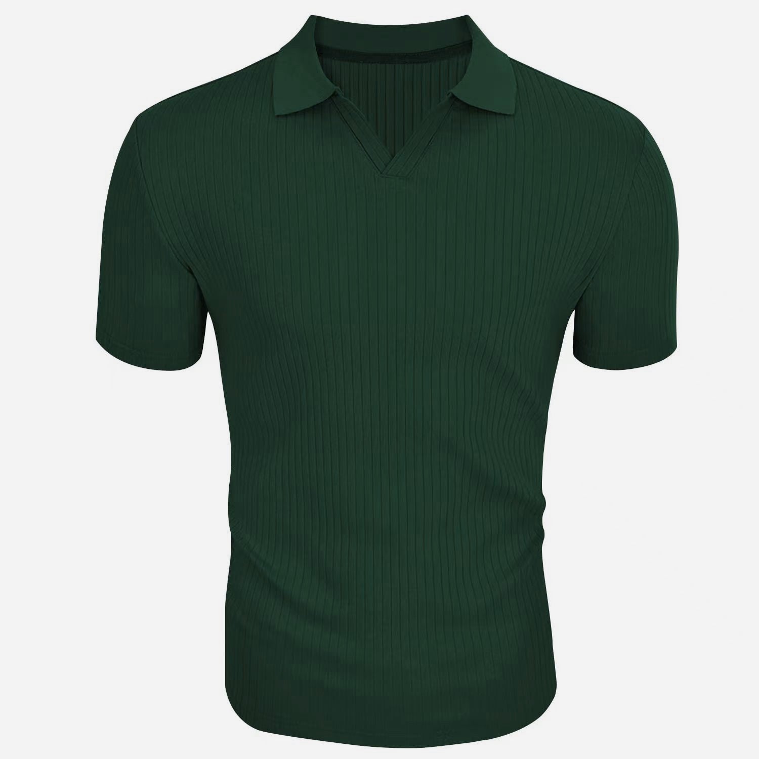 Polo Shirt Lapel V-neck