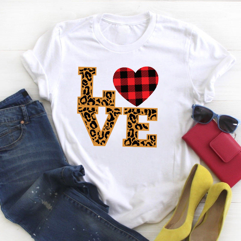Couple Men's And Women's T-shirts