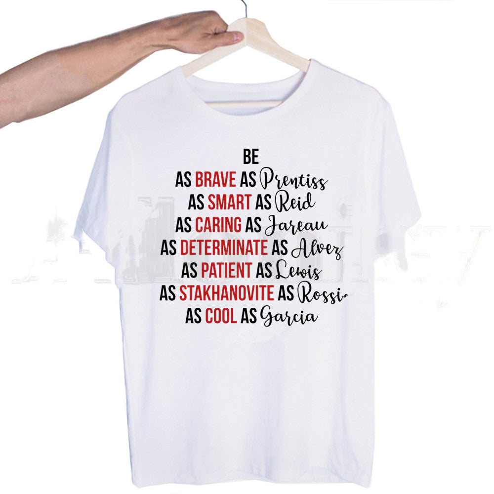 High Street Loose  Men's And Women's Short Sleeve T-Shirts