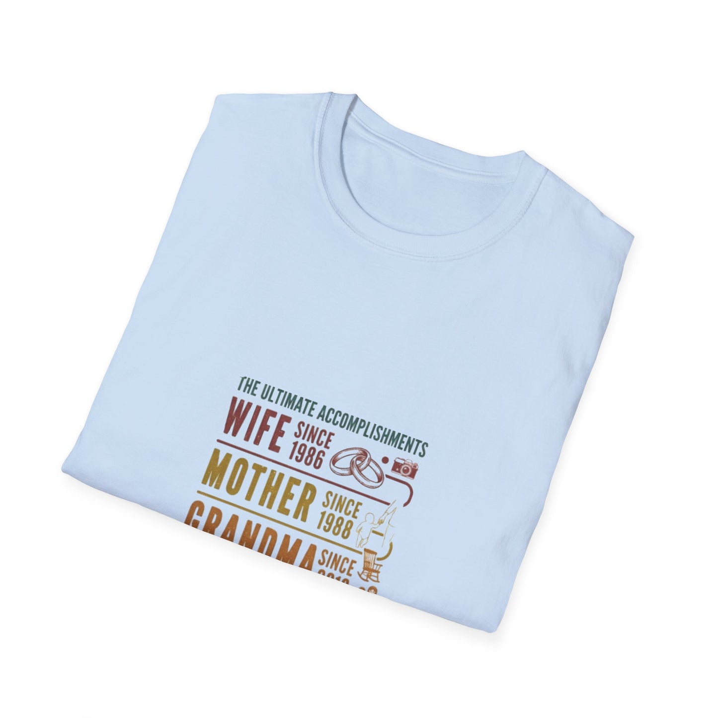 Wife Mother Grandma Legend T-Shirt – Funny Multigenerational Family Tee I Graphic Tee