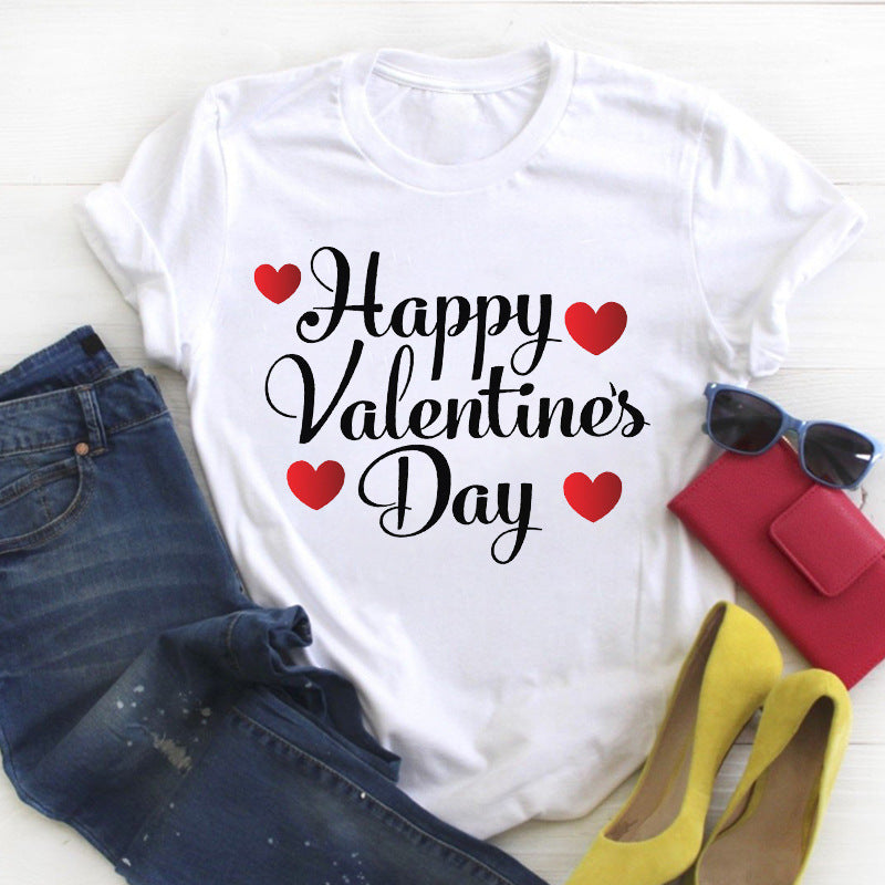 Couple Men's And Women's T-shirts