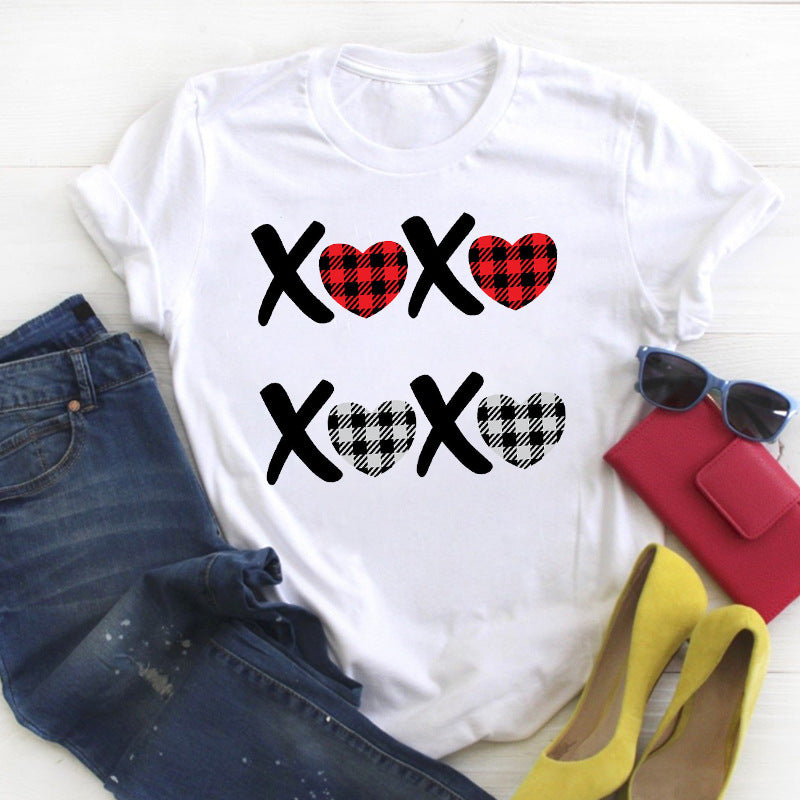 Couple Men's And Women's T-shirts