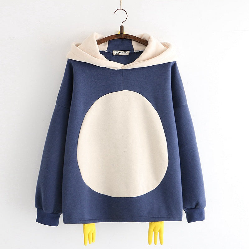Fleece Hooded Sweatshirt