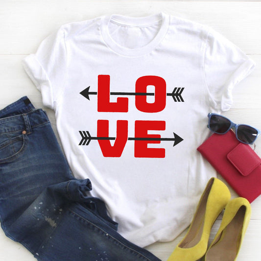 Couple Men's And Women's T-shirts