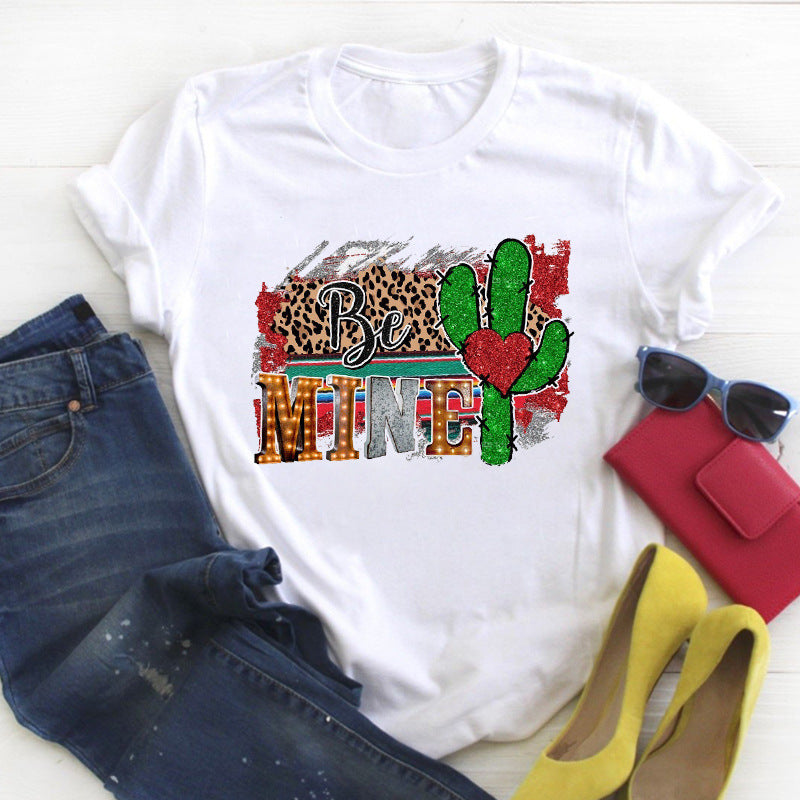 Couple Men's And Women's T-shirts